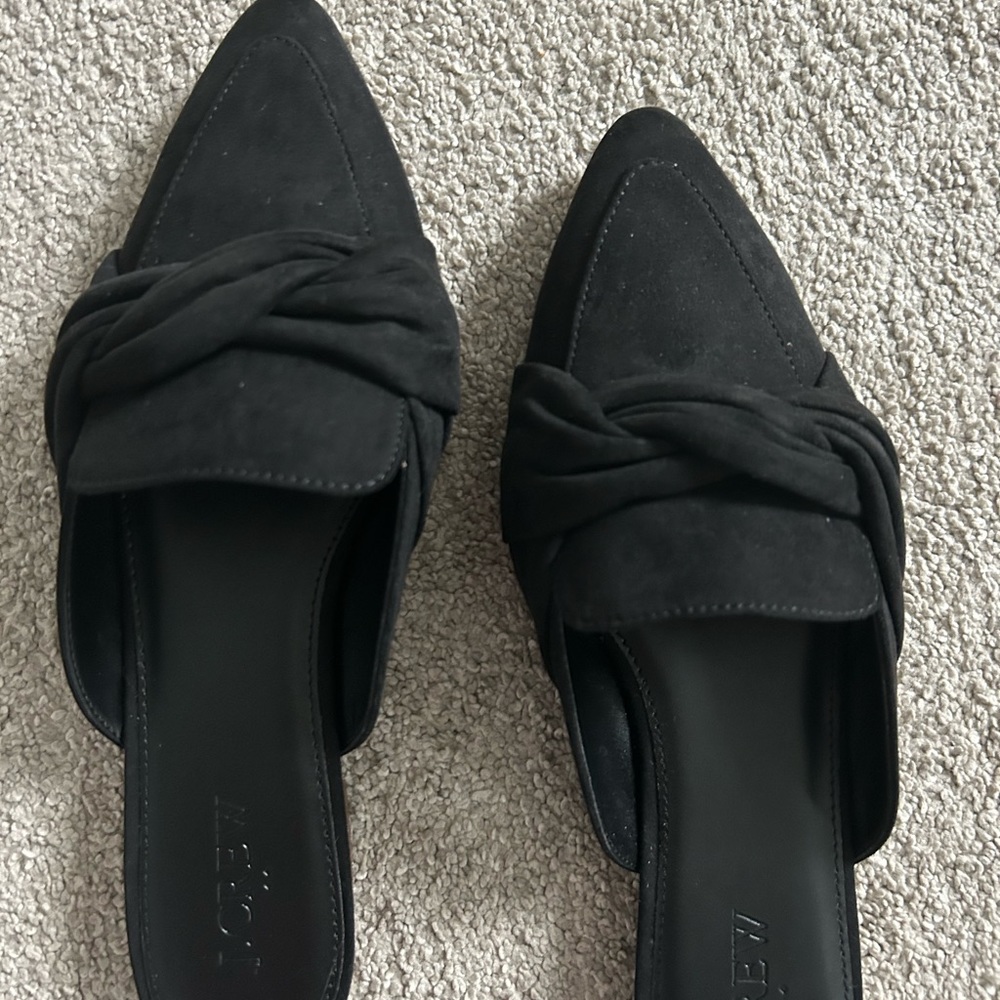 Jcrew black shoes!